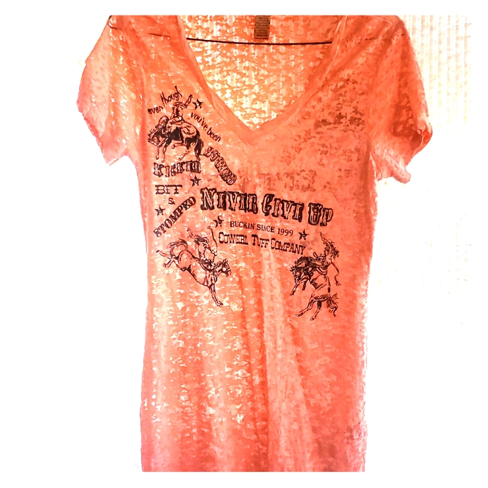 Cowgirl tuff tshirt